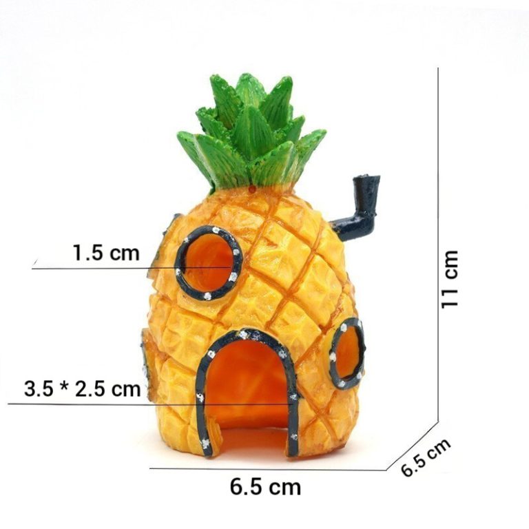 SpongeBob SquarePants Pineapple House (small) aquarium ornament — free download