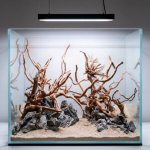 Natural Aquarium Driftwood – Random Mix Sizes (01 kg)